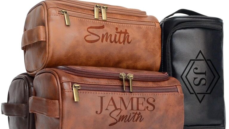 Personalized Toiletry Bag for Men